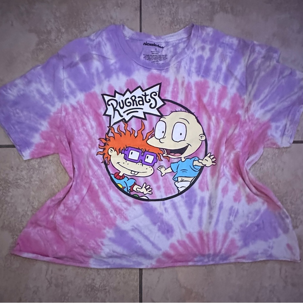 RugRats Tie Dye Crop Top